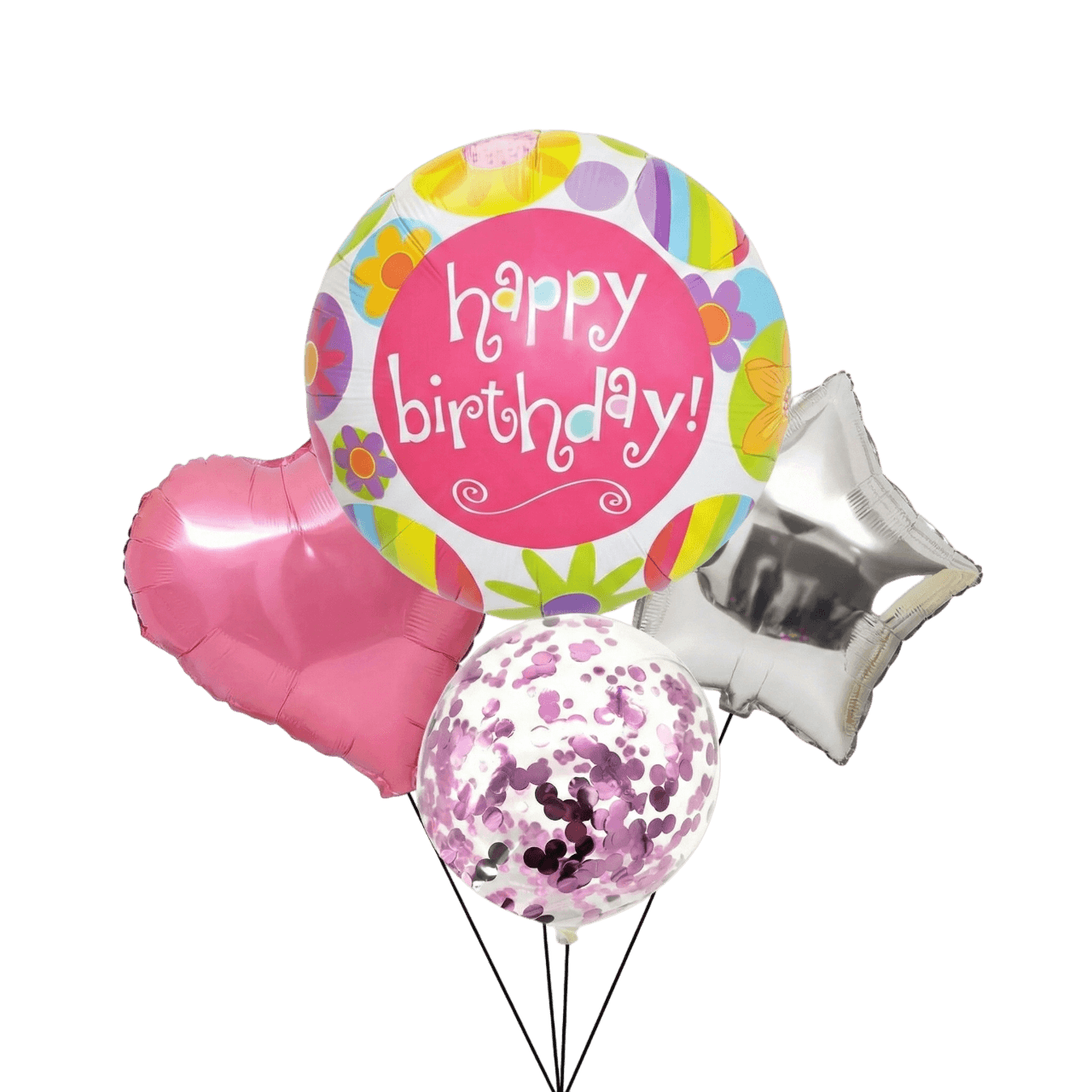 Pink & Silver Bouquet - standard