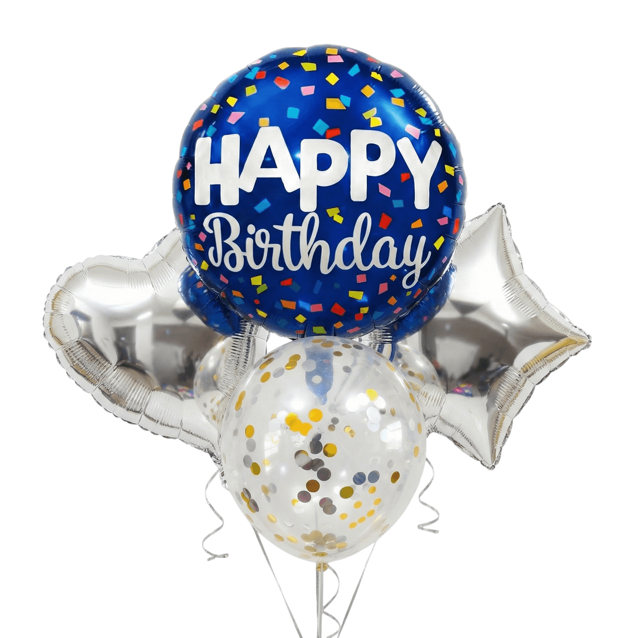 Dots on Blue Bouquet - standard