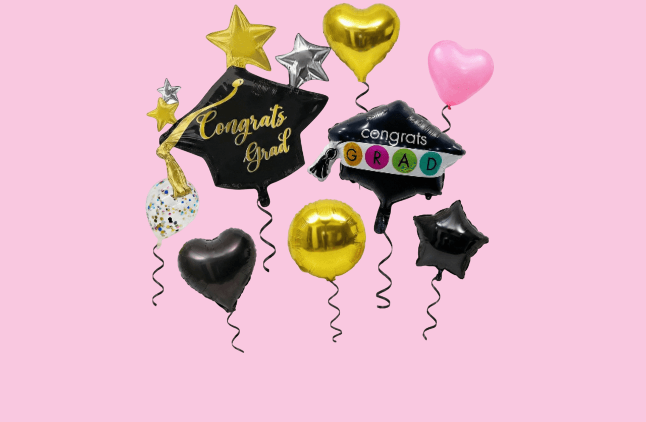 🎓 Get your graduation balloons delivered