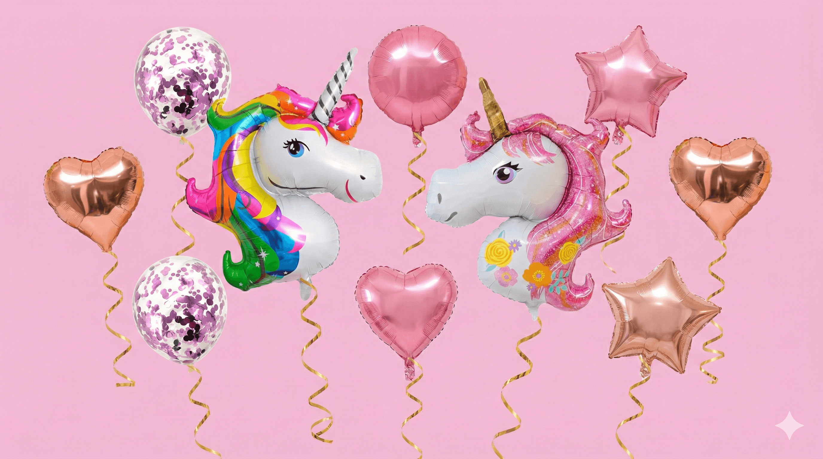 🎉 Pinky Unicorn Party Theme